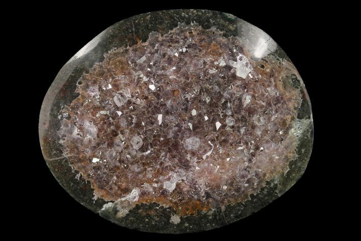 Polished Amethyst Crystal Cluster - Artigas, Uruguay #143217